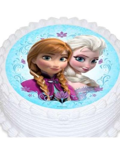 Edible Icing Image – Disney Frozen Round