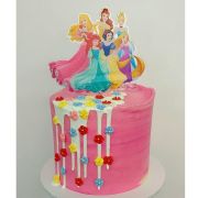 Disney Princesses Acrylic Cake Topper