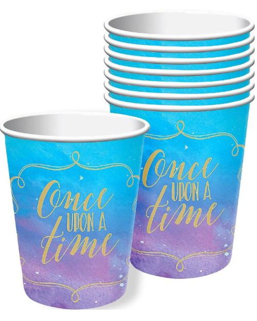 Disney Princess Once Upon A Time Cups 8pk