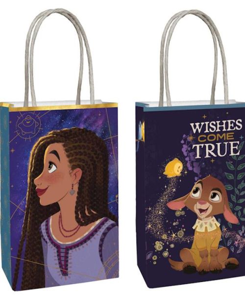 Disney Wish Paper Treat Bags 8pk