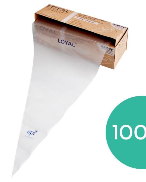 LOYAL Disposable Piping Bags 100pk – 18in
