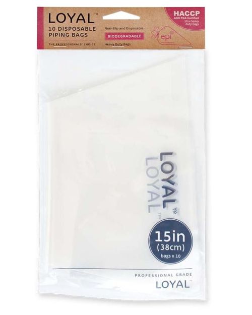 LOYAL Disposable Piping Bags 10pk – 15in