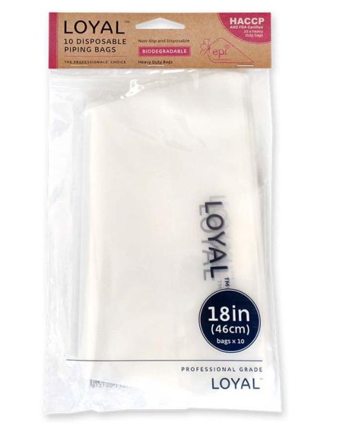 LOYAL Disposable Piping Bags 10pk – 18in