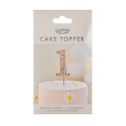 Ditsy Daisy One Cake Topper