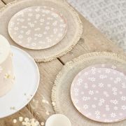 Ditsy Daisy Plates 8pk