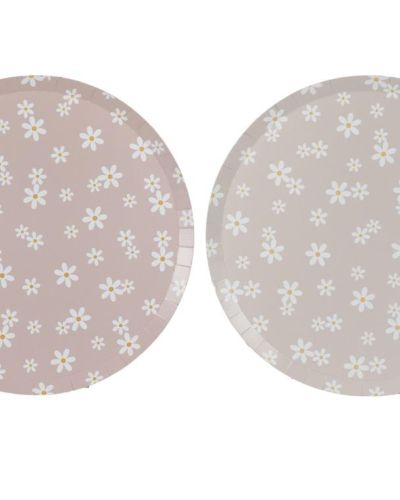 Ditsy Daisy Plates 8pk