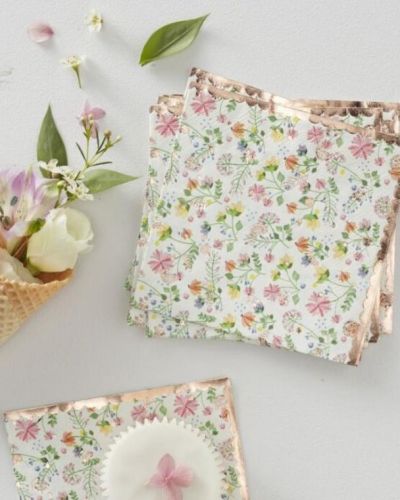 Ditsy Floral Beverage Napkins 16pk