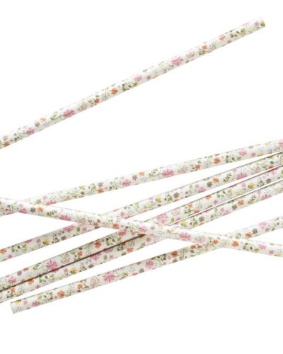 Ditsy Floral Paper Straws 25pk