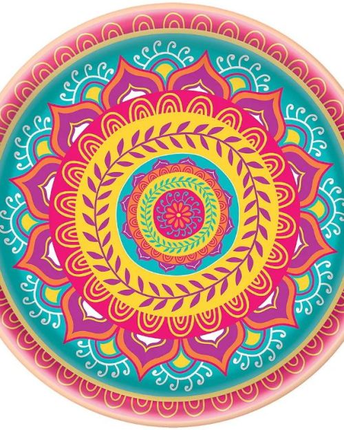 Diwali Melamine Platter