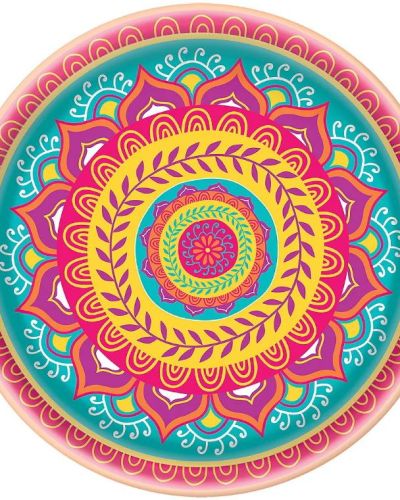 Diwali Melamine Platter