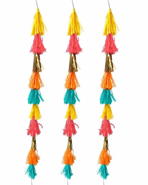 Diwali Tassel Garland 3pk