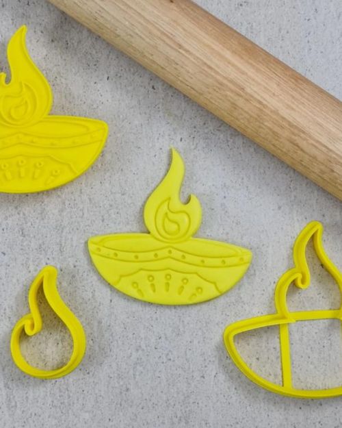 Diwali Diya Cutter & Embosser Set