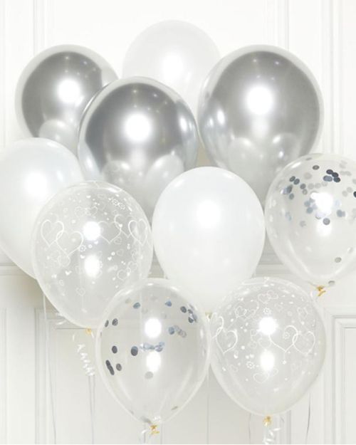 DIY Balloon Kit – Silver