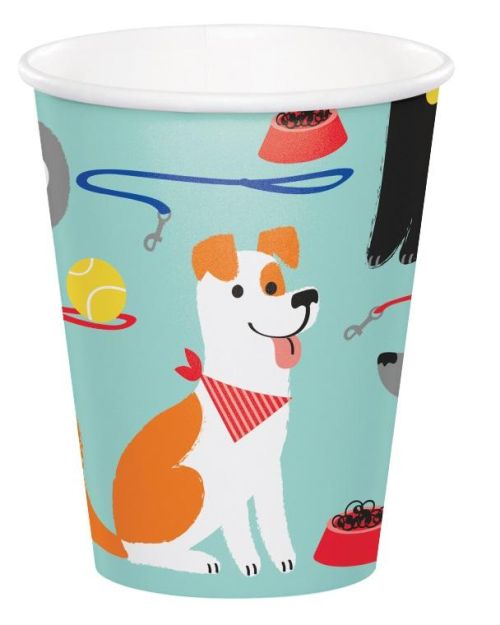 Dog Party Cups 8pk