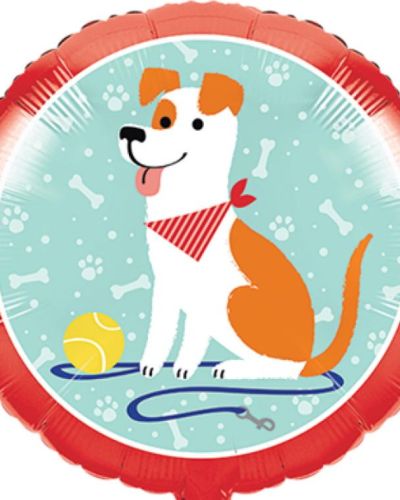 Dog Party Foil Balloon