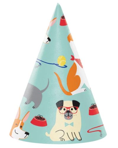 Dog Party Hats 8pk