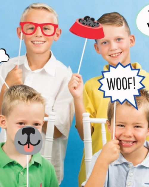 Dog Party Photo Booth Props