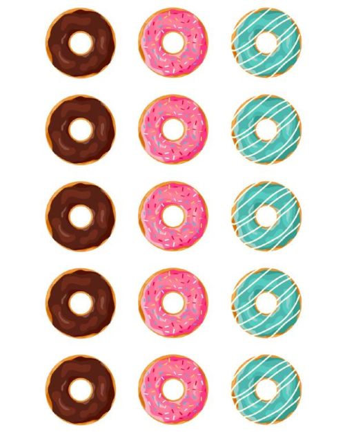 Edible Icing Cupcake Images – Donut