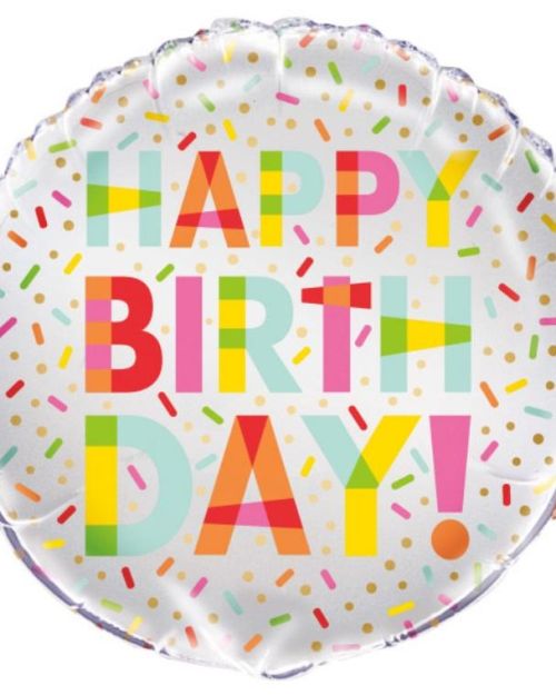 Donut Party Foil Balloon