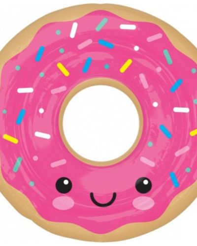 Donut Time Foil Balloon