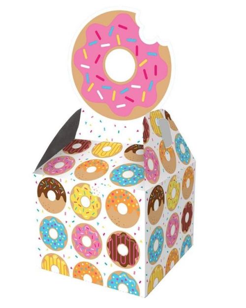 Donut Time Favour Boxes 8pk