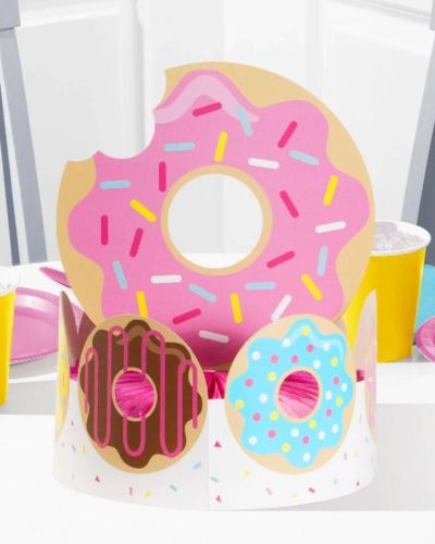 Donut Time Honeycomb Centrepiece