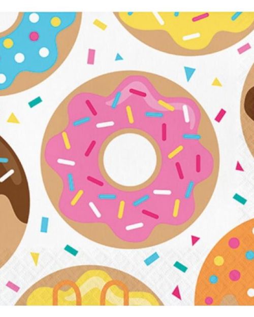 Donut Time Lunch Napkins 16pk