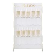 Gold Drinks Wall Holder Stand
