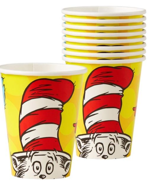 Dr Seuss Cups 8pk