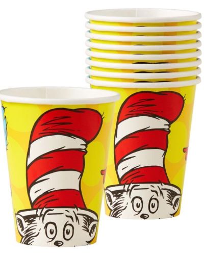 Dr Seuss Cups 8pk