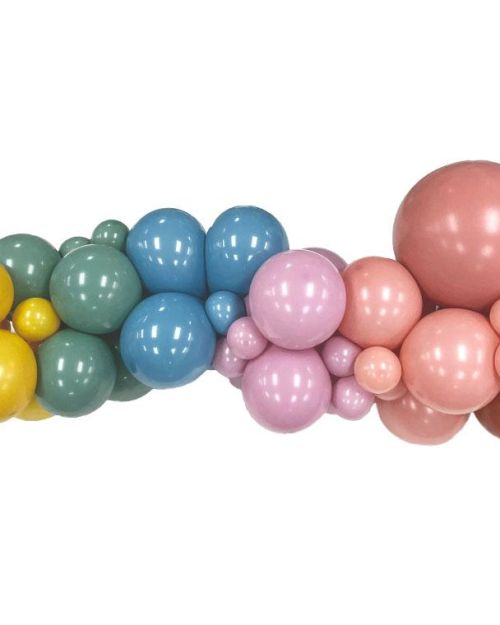 Balloon Garland Kit – Dusky Rainbow