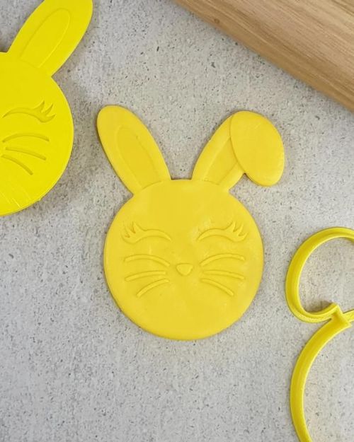 Easter Bunny Cutter & Debosser Set
