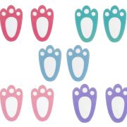 Easter Bunny Footprints 10pk