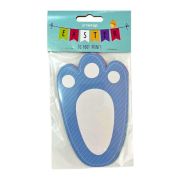 Easter Bunny Footprints 10pk