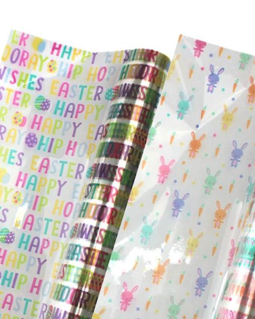 Easter Printed Cello Wrap – Assorted