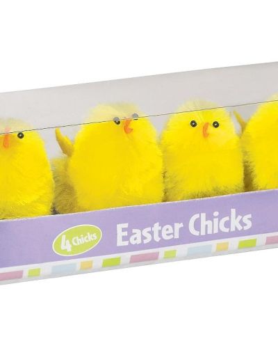 Easter Chicks Large 4pk