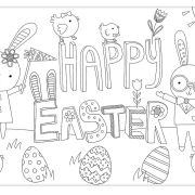 Easter Colour In Placemats 24pk