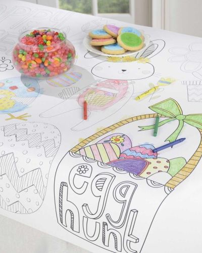 Easter Colour In Tablecover