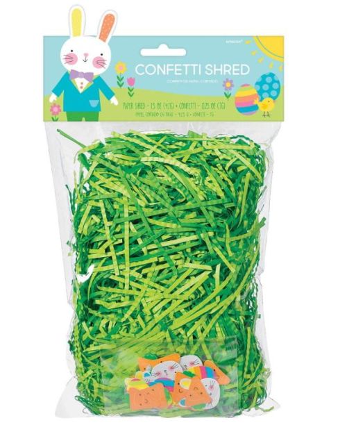 Paper Shred with Easter Confetti