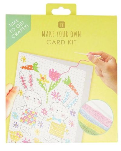 Truly Bunny Cross Stitch Card Kit