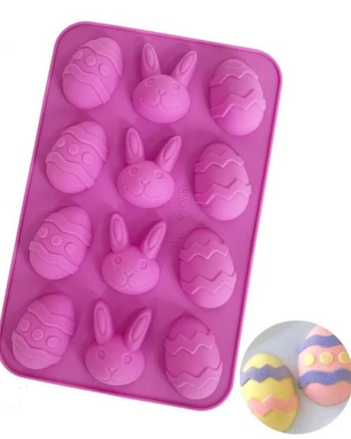 Easter Egg & Bunny Silicone Mould
