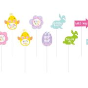 Easter Egg Hunt Clue Signs 10pk