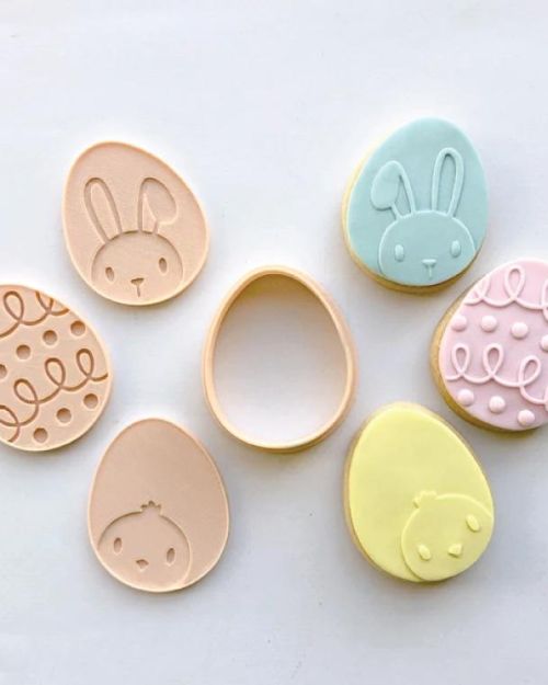 Easter Egg Mini Cutter & Debosser Set