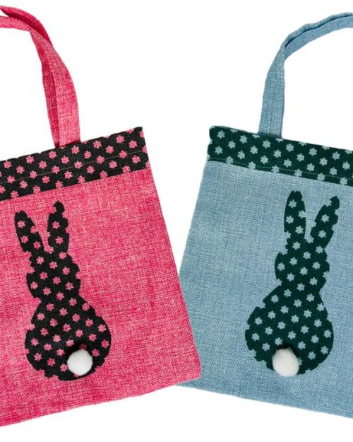 Fabric Bunny Tote Bag