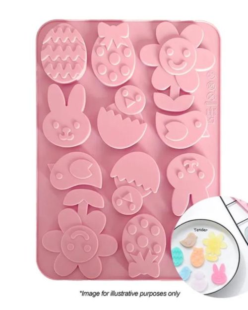 Easter Flower Assorted Silicone Mould