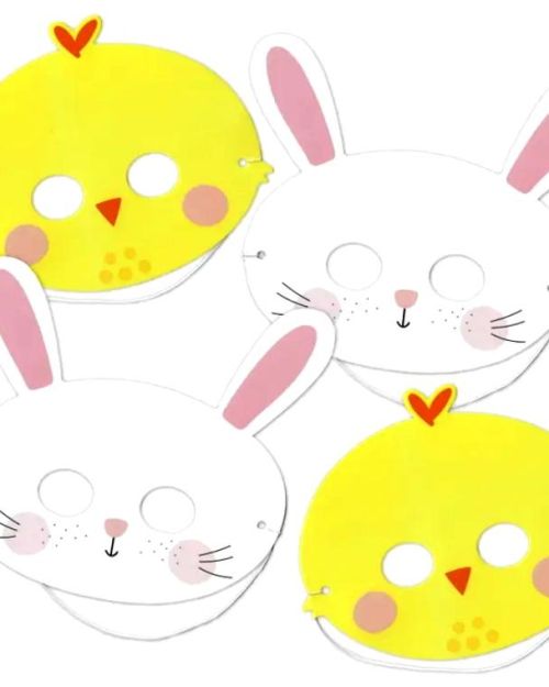 Easter Masks 4pk