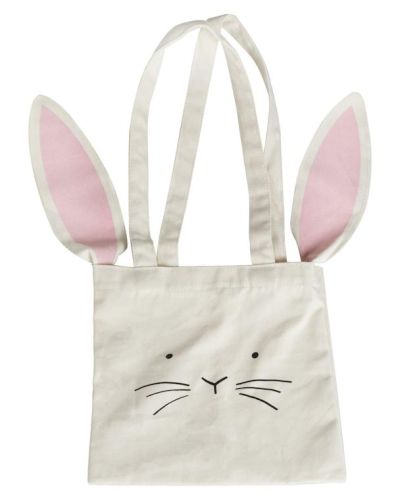 Easter Tote Bag with Bunny Ears