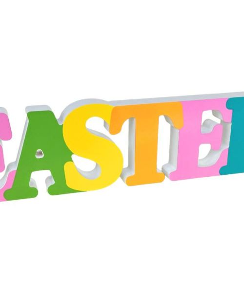 Easter Stand-up Wooden Sign