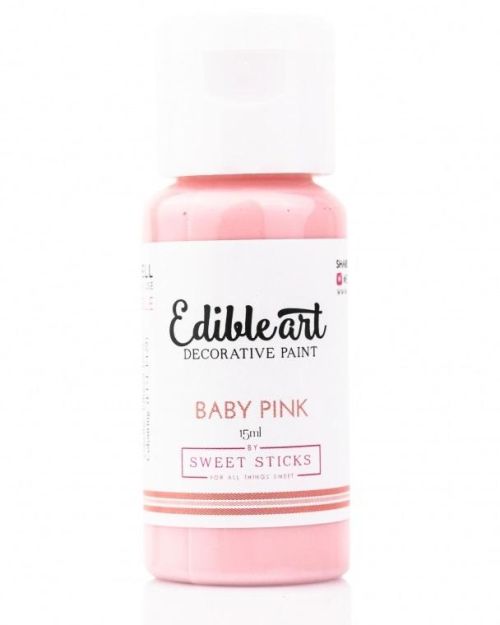 Edible Art Paint – Baby Pink
