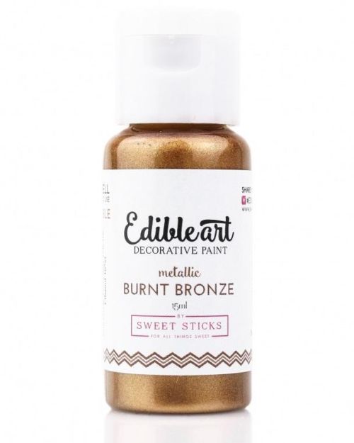 Edible Art Paint – Burnt Bronze